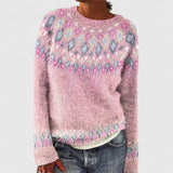 Susan - Retro skandinavisk strikket sweater