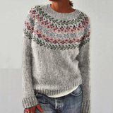 Genesis - Retro skandinavisk strikket sweater