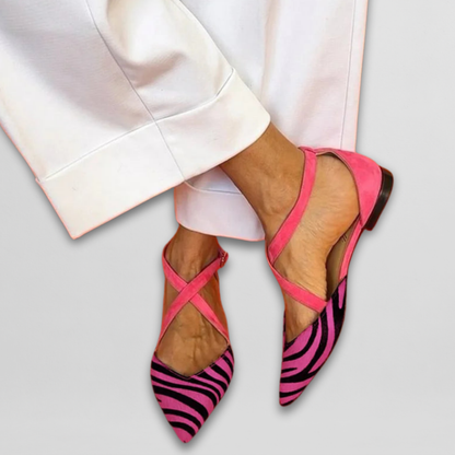 Fernanda Zebra-ballerinaer med Remme