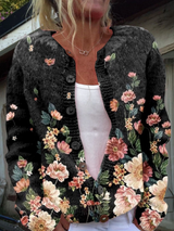 Kivara™ | Vintage Blomstercardigan