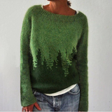 Brooklyn - Retro skandinavisk strikket sweater