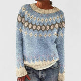 Christine - Retro skandinavisk strikket sweater