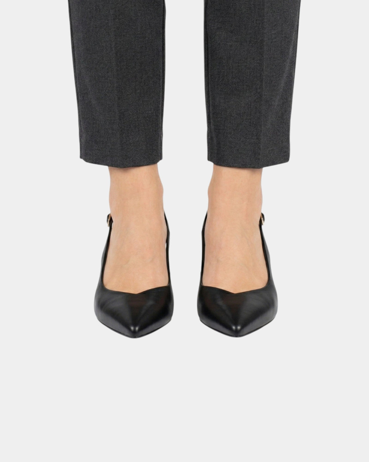 Tine-Marie | Elegante slingback-pumps med tynd hæl