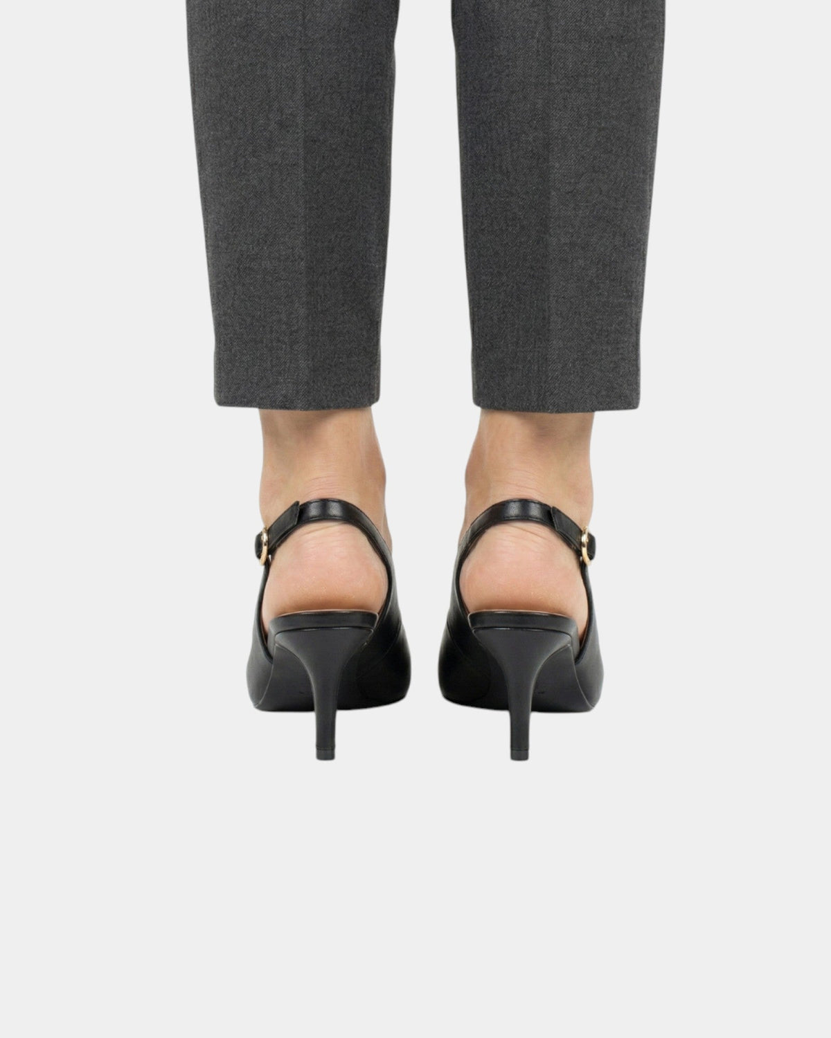 Tine-Marie | Elegante slingback-pumps med tynd hæl