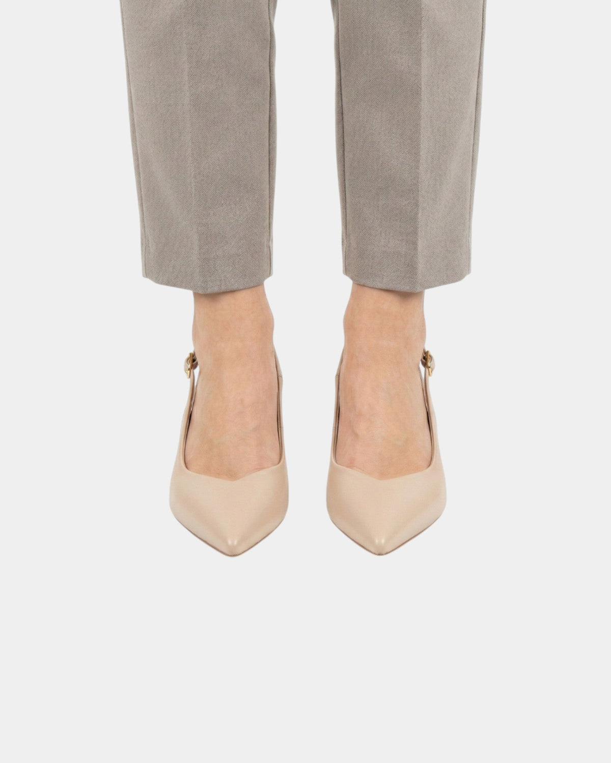 Tine-Marie | Elegante slingback-pumps med tynd hæl