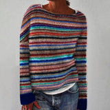 Maya - Retro skandinavisk strikket sweater
