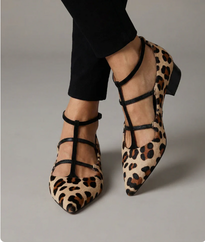 Bridget Hælsko med Leopardrem