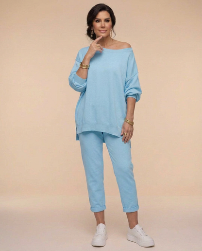 Elise | Loungesæt med oversize overdel og bukser